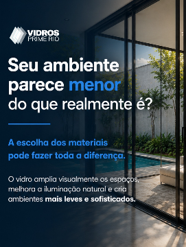 Post do Instagram da Vidros Prime Rio