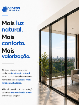 Post do Instagram da Vidros Prime Rio